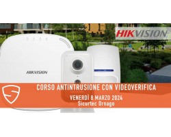 HIKVISION  Antintrusione con videoverifica: corso tecnico in filiale a Ornago